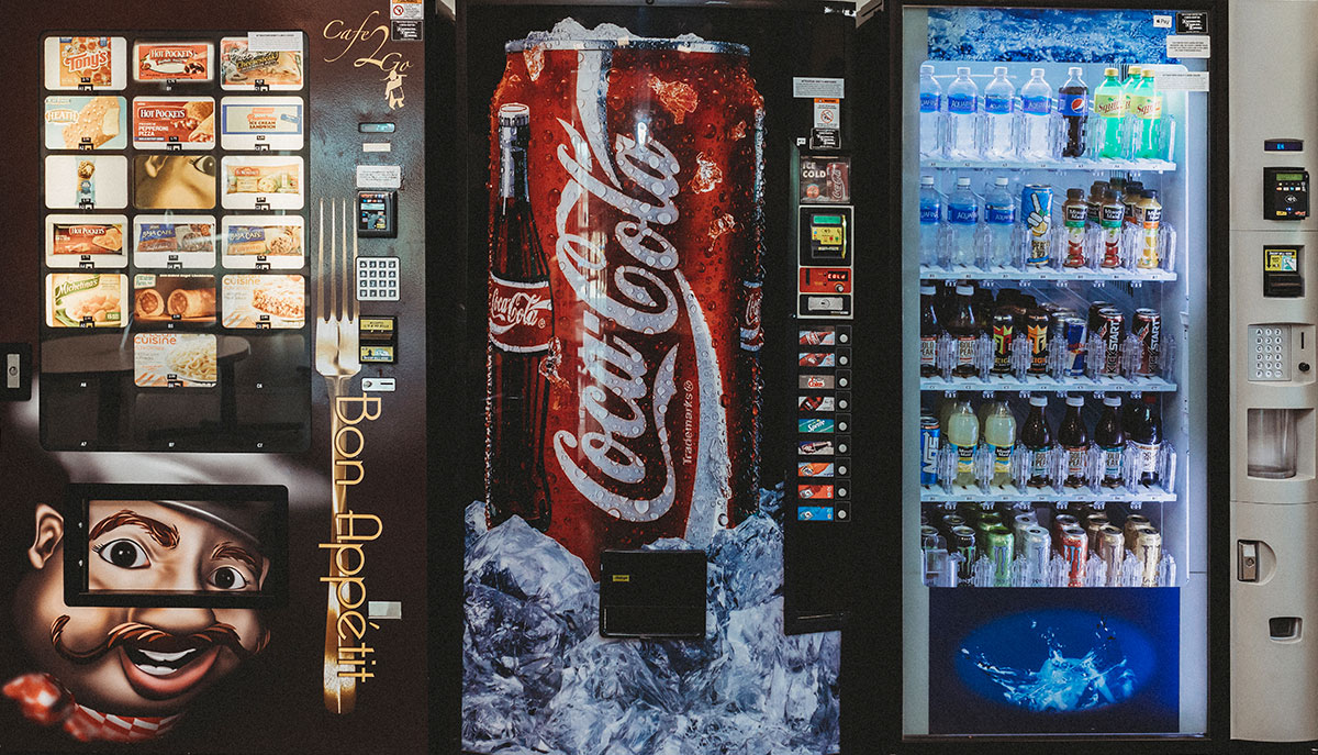 Billings & Laurel beverage vending machine options